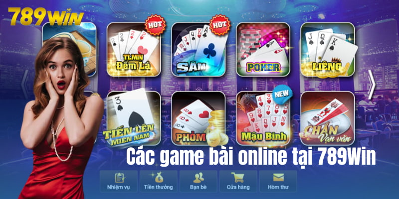 Các game bài online 